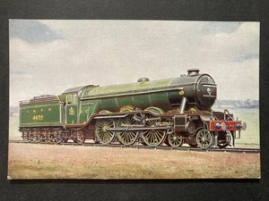 L.N.E.R. Locomotora de vapor "Flying Scotsman" postal ferroviaria vintage J18 - Imagen 1 de 2