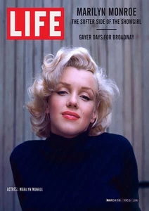 Marilyn Monroe Life Magazine Poster Limited Edition Memorabilia Print Gift - Picture 1 of 36