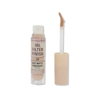 Revolution IRL Filter Finish Concealer C4 LIGHT Waterproof Longwear Oil Free - Picture 1 of 5