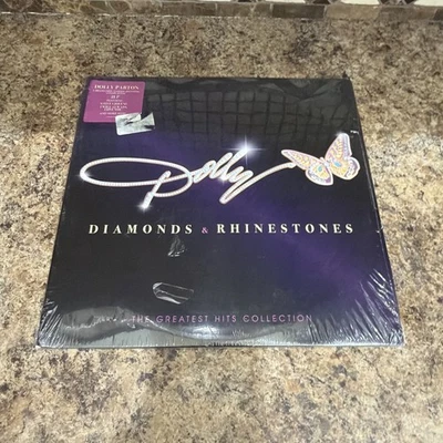 Dolly Parton~Diamonds & Rhinestones: The Greatest Hits Vinyl 2LP~New Shrink Rips - Image 1 of 4