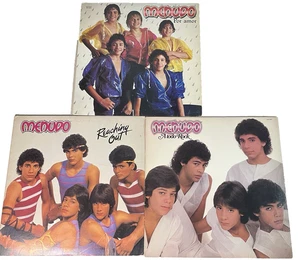 Menudo 3 Vtg Vinyl LP Lot - Por Amor, A Todo Rock, Reaching Out (Ricky Martin) - Picture 1 of 19