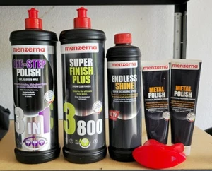 Menzerna 3in1 One Step Polish-Super finish plus 3800-Endless shine-2x Metal Pol. - Bild 1 von 1