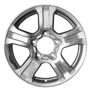 PVD Light Chrome 5 Spoke 18 x 8 Refurbished Wheel - Picture 1 of 1