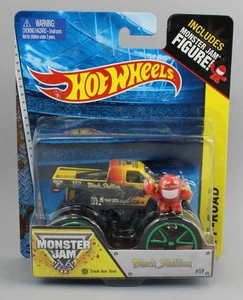 HOT WHEELS 1:64 MONSTER JAM 2013 BLACK STALLION Tack Ace Tires w/FIGURE *NIP* - Picture 1 of 1