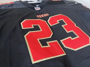 NIKE McCAFFREY #23 SAN FRANCISCO 49ers BRAND NEW JERSEY SMALL 🔥🔥RARE🔥🔥 - Picture 1 of 10