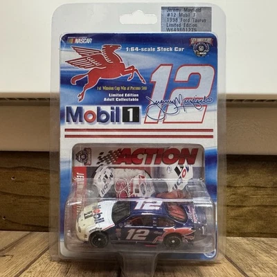 Jeremy Mayfield #12 1998 Mobil 1 Ford 1/64 NASCAR Diecast - Image 1 of 3