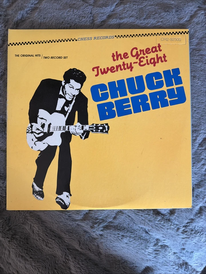 1984 Chuck Berry The Great Twenty-Eight 2 Records Set Vinyl 12" LP CH 2-92500 - Image 1 of 4