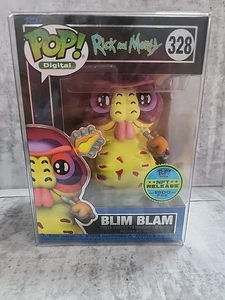 Funko Pop Blim Blam #328 Digital Legendary Exclusive LE 1,900 Rick and Morty - Picture 1 of 5