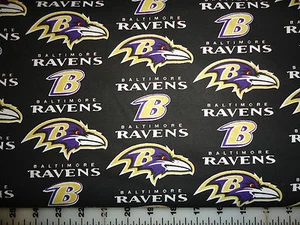 NFL Baumwolle Fußball Stoff - AFC Teams 1/4 Yard 9 Zoll x 58 Zoll - Bild 1 von 17
