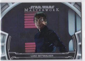 2019 Star Wars Masterwork Rainbow Foil Defining Moments #1 Luke Skywalker /299 - Picture 1 of 1