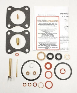 On Triumph Tr3 y Tr4 1956 con aguja rica su H6 1 barril reparación de carbohidratos super kit - nuevo - Imagen 1 de 1