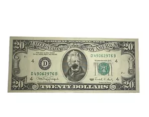 1990 Twenty Dollar Bill $20 Federal Reserve Note High Grade #53920 - Picture 1 of 8