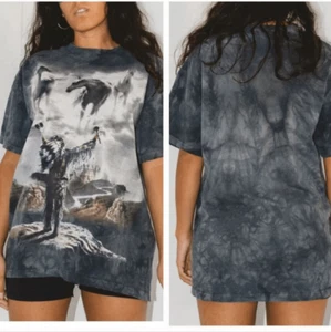 Vintage Y2K 2003 The Mountain Native American Man Tie-Dye T-Shirt Size XXXL (3X) - Picture 1 of 12