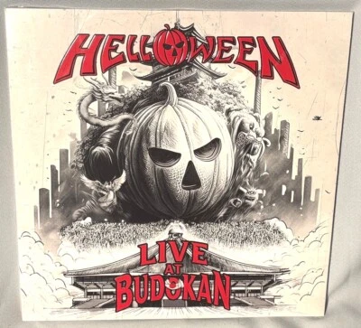 LP HELLOWEEN Live at Budokan (3LPs PUMPKIN VINYL, 2024) NEW MINT SEALED - Image 1 of 2