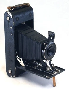 ANSCO ILEX No.1A Antique Folding Bellows Camera Ready Set lens USA - Picture 1 of 5