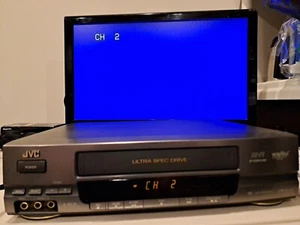 JVC HR-VP624U Ultra Spec Laufwerk Videorecorder für Teile oder Reparatur, ohne Fernbedienung - Bild 1 von 17