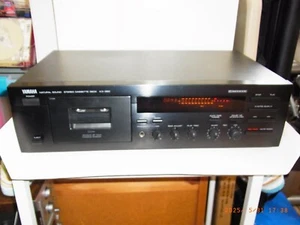 YAMAHA KX-390 2-Head Stereo Cassette Deck (Working) 120V - Picture 1 of 20