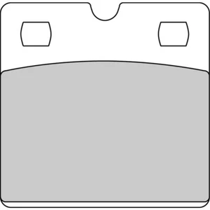 FERODO FDB204P PLATINUM BRAKE PADS FOR BMW 1000 R 100 GS 1986-1990 - Picture 1 of 3