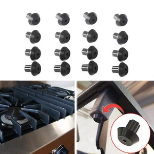 Gas Range Burner Grate Foot Pack of 16pcs Rubber WB2K101, WB02T10461, AP2622260 - Picture 1 of 4