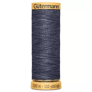 Gutermann Jeans Embroidery Thread, 100m 110 yd - colour 5154 - pack of 2 - Picture 1 of 1