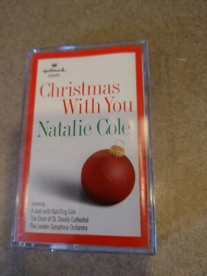 Hallmark Presents Christmas With You Natalie Cole Cassette Tape 98 Nat King VTG - Image 1 of 4