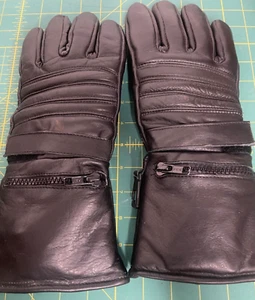 Thinsulate Handschuhe XS Thermo Isolierung schwarz Reißverschlusstaschen - Bild 1 von 10