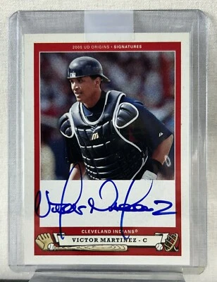Origins Signatures 2005 #VM1 Victor Martinez automático (#2) Foto 1 de 4