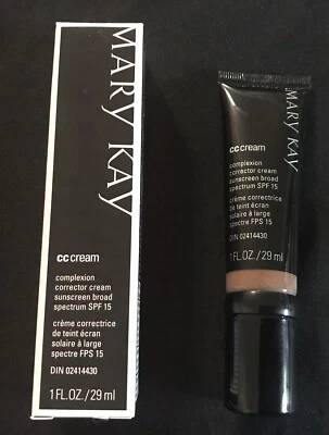 Mary Kay CC Cream Complexion Corrector SPF 15 - Very Deep - 1 fl oz - NIB - Image 1 of 4