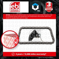 Oil Pump Chain Kit fits VW EOS 1F 1.6 06 to 08 BLF 03C109507AE 03C109507AES1 New