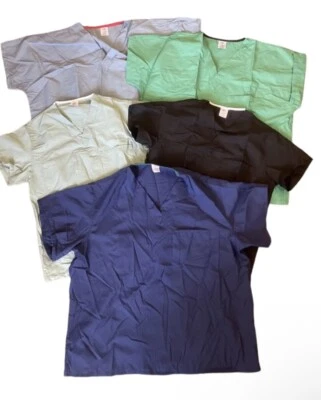 New Medline Scrubs Shirts Various Sizes Reversible Healthcare Scrubs - Image 1 of 4