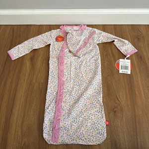 NEW Magnetic Me Infants Size Newborn - 3 Months Amelia Gown With Hat - Picture 1 of 8