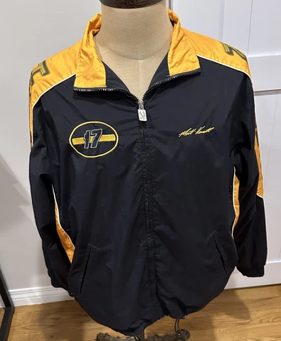 Chase Authentics Matt Kenseth Dewalt Yellow Nascar Jacket Coat Mens/Adult M Cover