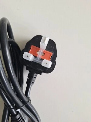 UK PC Power / Stromkabel englische Buchse 3A - Bild 1 von 2