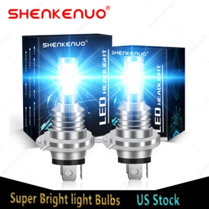For Suzuki GSXR 1000 01-02 2001 2002 9003 LED Headlight Kit H4 8000K Bright Bulb - Bild 1 von 12