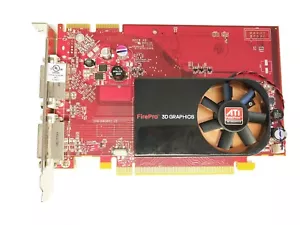 For HP ATI FirePro V3700 256MB Dual DVI Graphics Card 508279-001 519291-001 - Picture 1 of 5