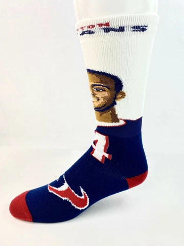 Houston Texans Deshaun Watson Selfie Deuce Crew Socks Cover