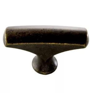 P3372-WOA Windover Antique 1 3/4" T-Bar Cabinet Knob Pulls Hickory Greenwich - Picture 1 of 2