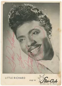 Little Richard promotional photo Reproduction signatures quality photo - Picture 1 of 3