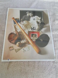 LOU GEHRIG MEMORABILIA POSTER - PRODUCT EXPOSURE MLB 1993 - Picture 1 of 5
