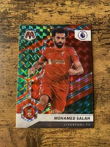 Mohamed Salah - Panini Mosaic EPL 2021-22 - Red & Green SP Prizm #176 Liverpool - Picture 1 of 2