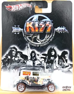 Hot Wheels Kiss A-Ok Pop Culture Series #X8342 New NRFP 2012 Black/White 1:64 - Picture 1 of 8