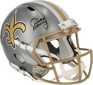Archie Manning New Orleans Saints Signed Flash Alternate Replica Helmet - Picture 1 of 2