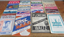 Lot of 30 Vintage 1940's-50's Sheet Music Made in the USA