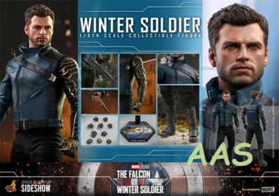 In Stock Hot Toys The Falcon & the Winter Soldier Bucky Barnes TMS039 1/6 Figure - Image 1 of 4