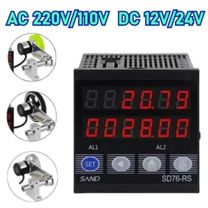 Electric Length Speed Measure Counter Digital Rotary Roll Meter W/Encoder New - Picture 1 of 13