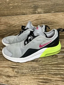 Nike Air Max Motion 2 Youth Grey Pink Volt Shoes AQ2741 006 Size 4.5Y Women’s 6 - Picture 1 of 6