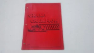 GRAND CHAMPION-Taito w/SCHEMATICS-Orig. Manual-L@@K! - Picture 1 of 1
