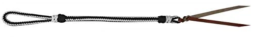 Lazo de muñeca Showman trenzado de nailon con popper de cuero Foto 1 de 1