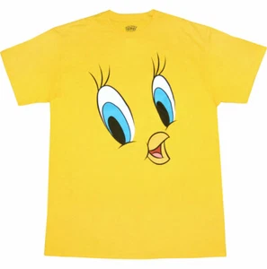 Looney Tunes Tweety Face T-Shirt - Picture 1 of 1