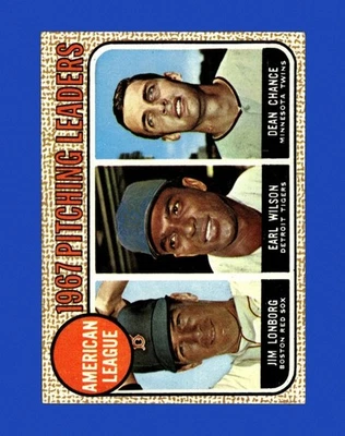 1968 Topps Set-Break # 10 A.L. Pitching Leaders EX-EXMINT *GMCARDS* - Image 1 of 2